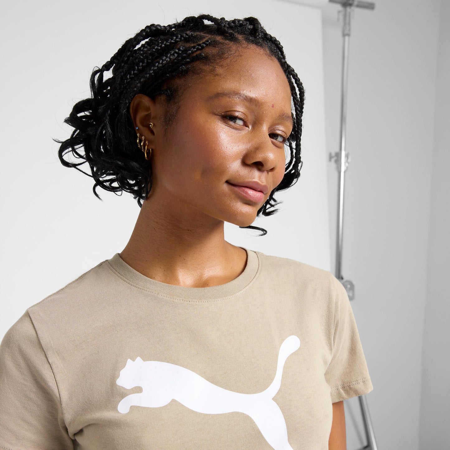 PUMA Essentials Women's Big Cat Logo Tee
