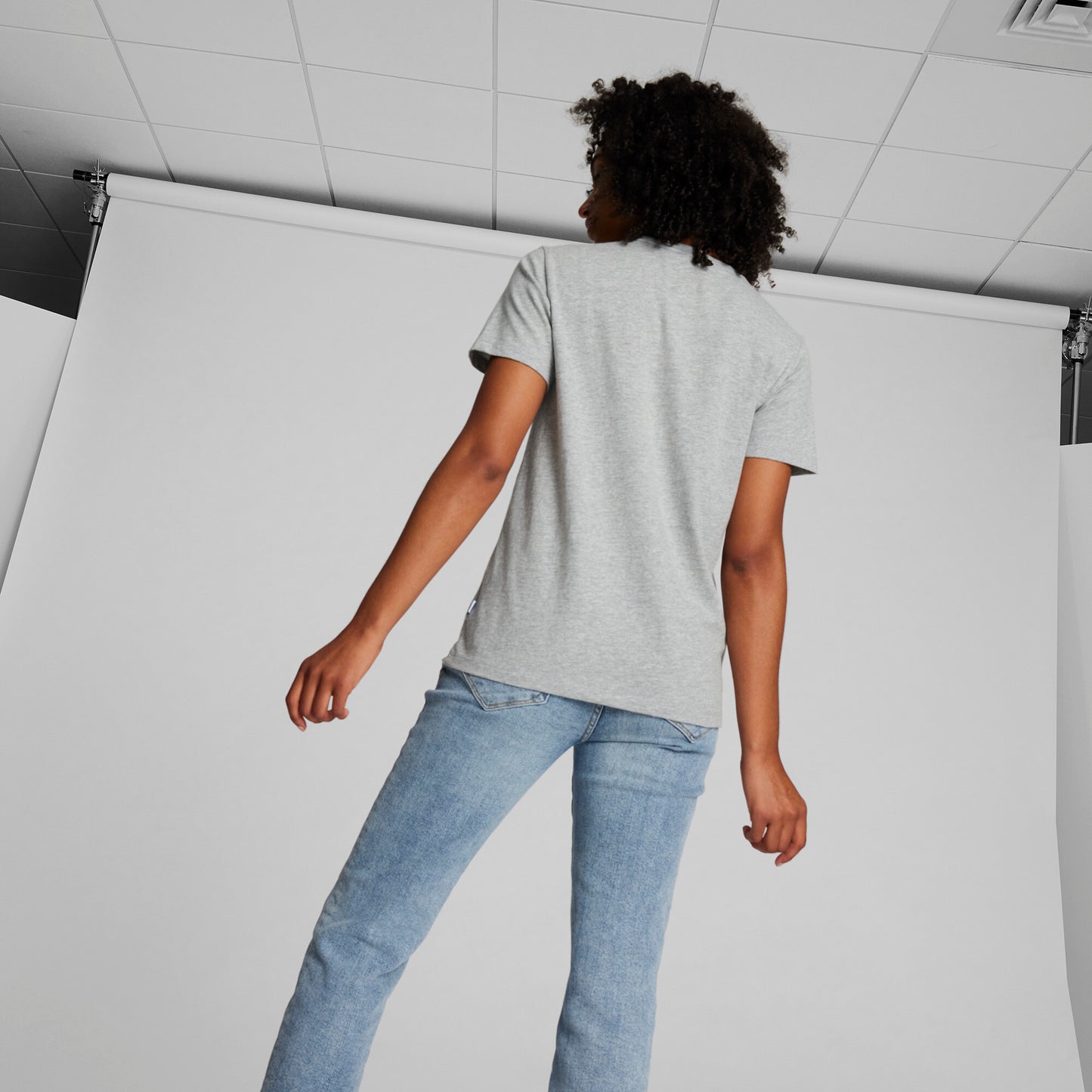 PUMA Essentials Women's Big Cat Logo Tee