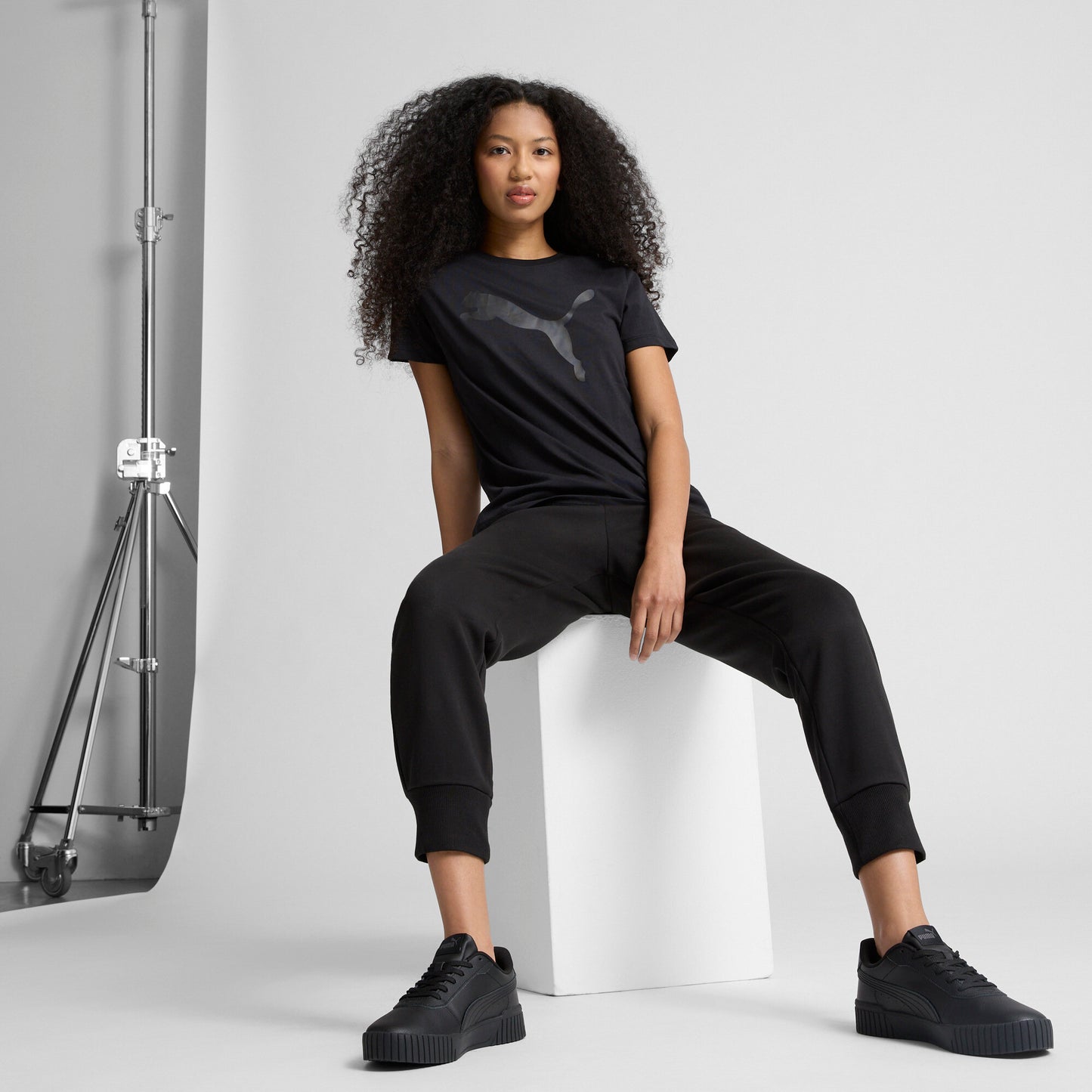 PUMA Essentials Women's Big Cat Logo Tee