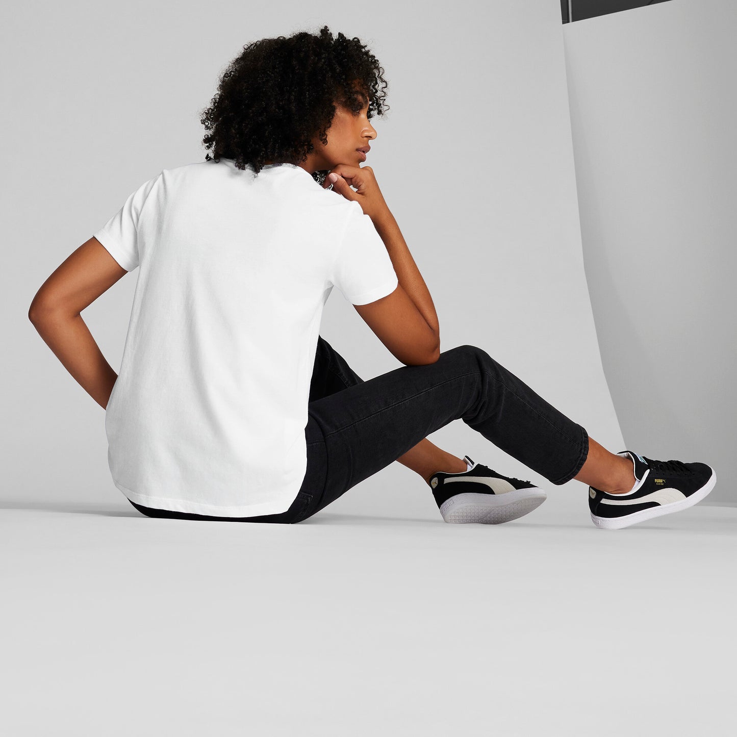 PUMA Essentials Women's Big Cat Logo Tee