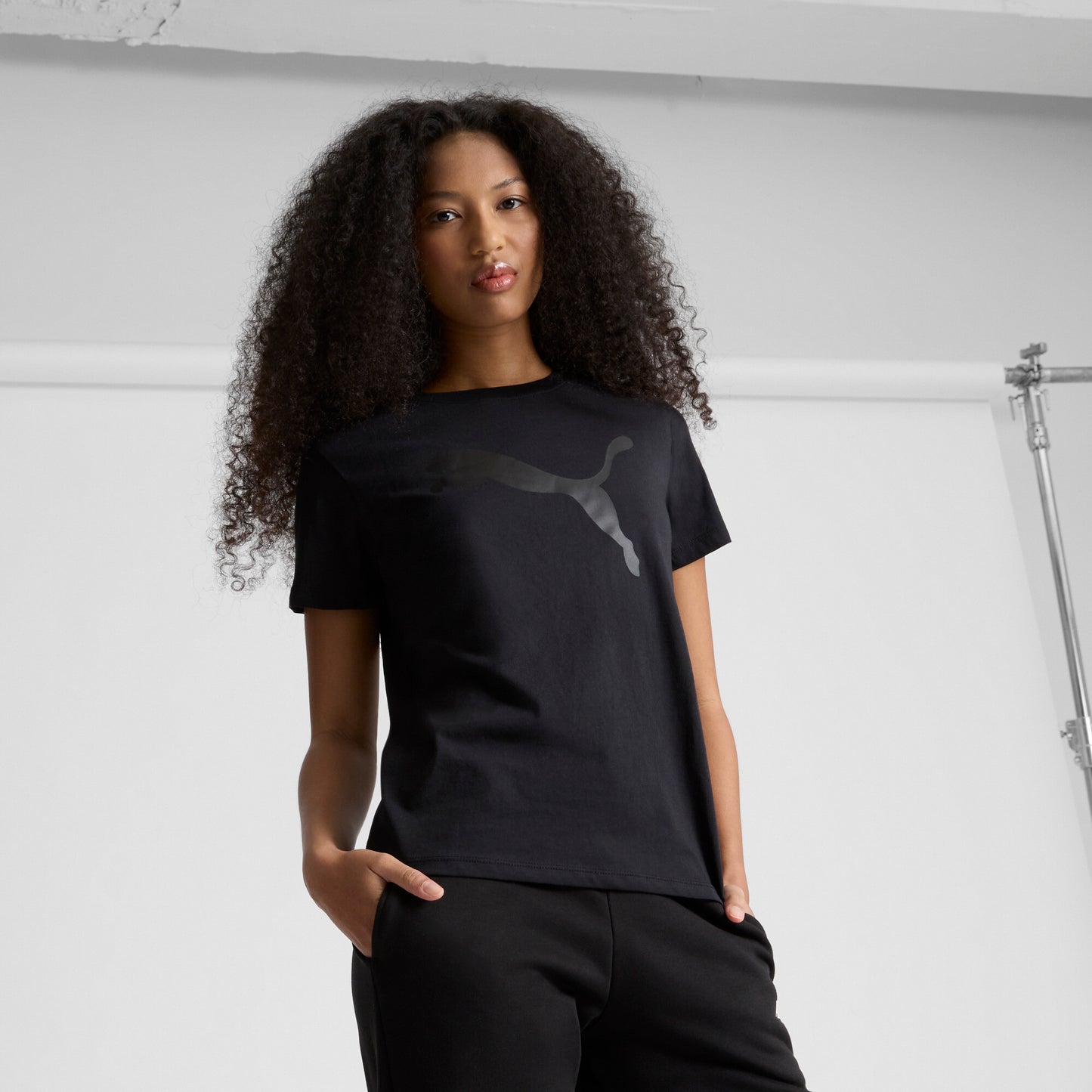 PUMA Essentials Women's Big Cat Logo Tee